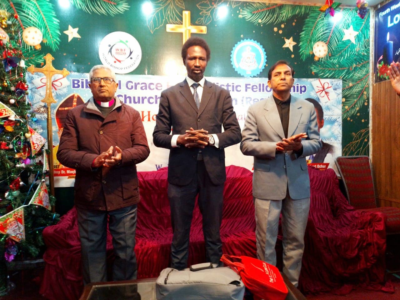 Pastor Robert Ochur and Pakistani Pastors in Pakistan